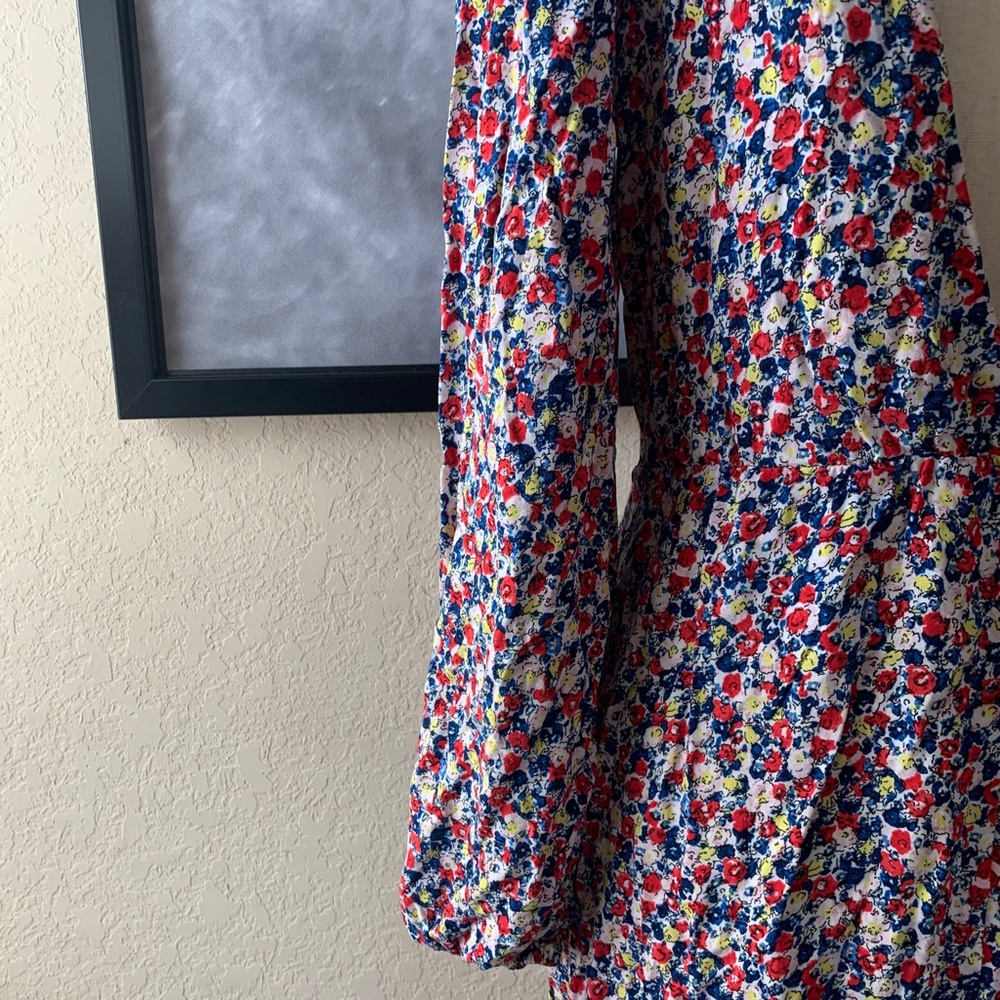 H&M Deep V-Neck Maxi Dess Size Small - Picture 6 of 7